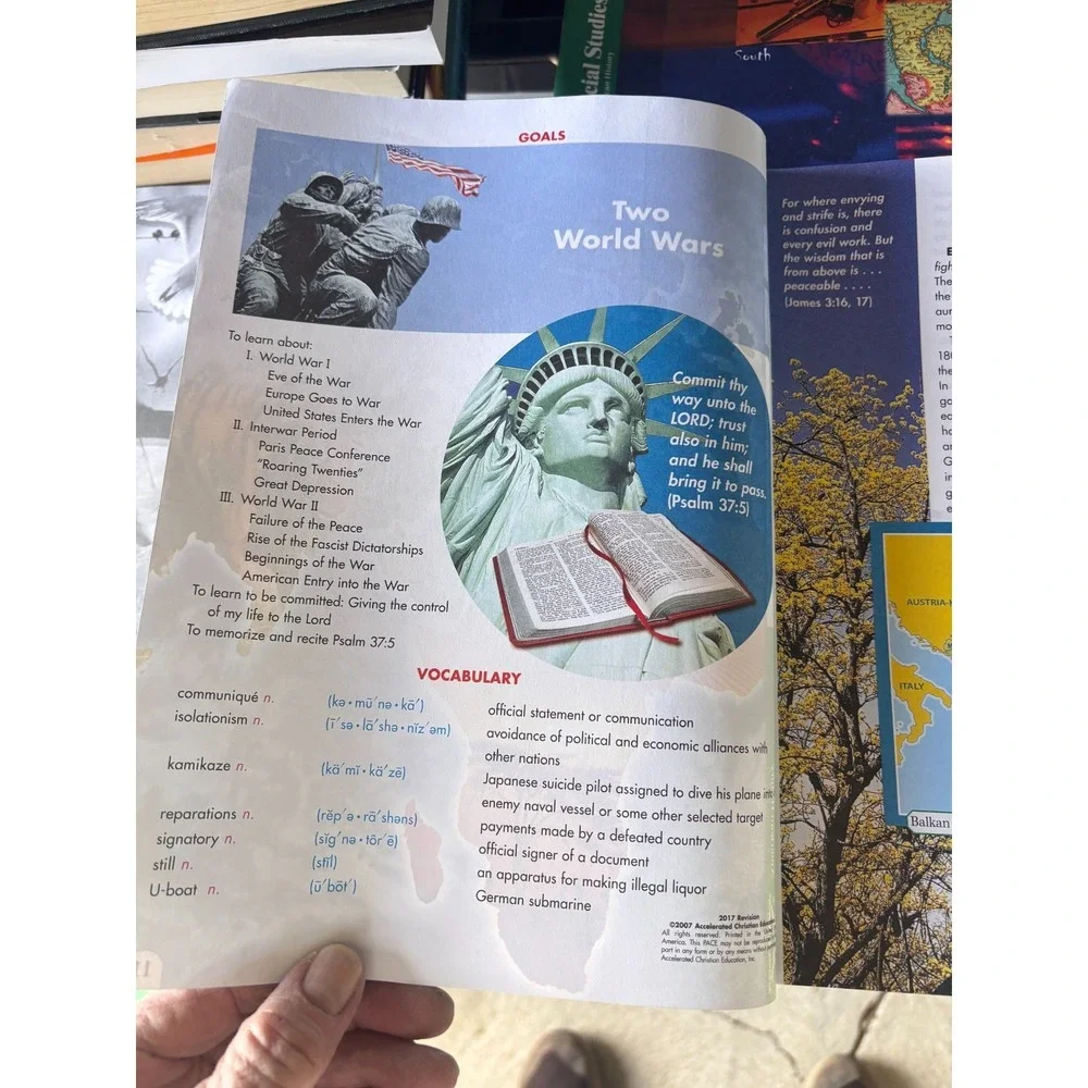 ACE Social Studies 1131   homeschooling workbook